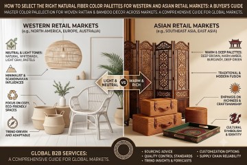 How to Select the Right Natural Fiber Color Palettes for Western and Asian Retail Markets: The Guide of A Buyer
